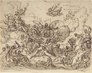 Geboorte van Venus door Sir James Thornhill