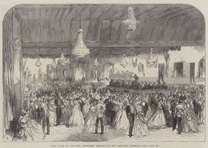 Bal gegeven door de Honourable Artillery Company in de Armoury, Finsbury door Sir John Charles Robinson