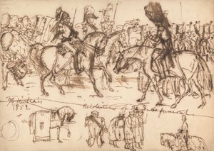 De Begrafenis van de Hertog van Wellington door Sir John Everett Millais