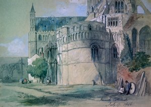 Kathedraal van Norwich door Sir John Gilbert