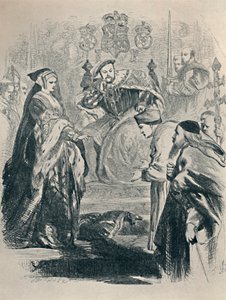 Koningin Catherine: Lord Cardinal, -Tot U Spreek Ik.., ca. 1890, 1923 door Sir John Gilbert