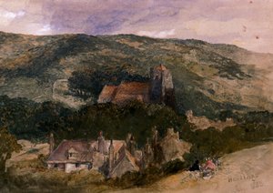 Uitzicht op Hastings door Sir John Gilbert