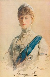 Hare Majesteit Koningin Mary door Sir John Lavery