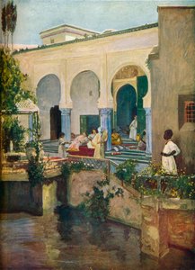Interieur van een Moors Harem, 1907