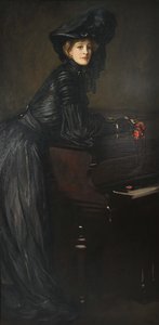 Polymnia door Sir John Lavery