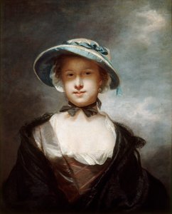 Catherine, Lady Chambers, vrouw van Sir William Chambers, 1752-1756 door Sir Joshua Reynolds