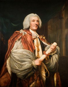 Portret van Dr. John Thomas, bisschop van Rochester, 1782 door Sir Joshua Reynolds