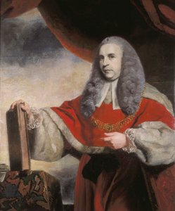 Sir Charles Pratt, 1764 door Sir Joshua Reynolds