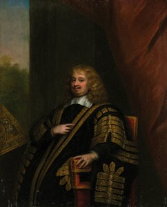Portret van Sir Edward Hyde, 1e graaf van Clarendon 1609-1674