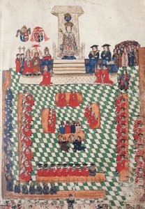 Wriothesley Garter Boek door Sir Thomas Wriothesley