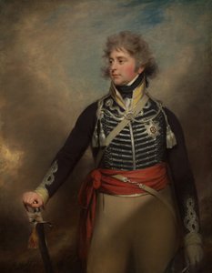 George IV 1762-1830, Toen Prins van Wales door Sir William Beechey