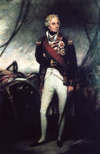 Lord Nelson door Sir William Beechey