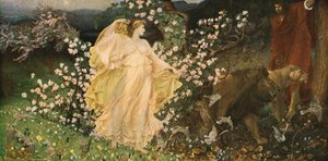 Venus en Anchises door Sir William Blake Richmond