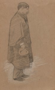 Portret van Charles Conder door Sir William Rothenstein