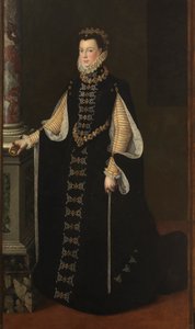 Portret van Elisabeth van Frankrijk (1545-1568), Koningin van Spanje door Sofonisba Anguissola