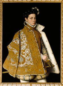 Portret van Alexandre Farnese (Alessandro Farnese) door Sofonisba Anguissola