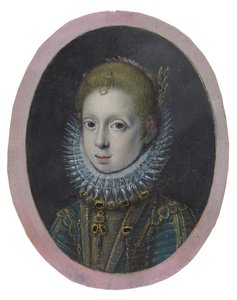 Portret van een meisje uit een adellijke familie, c.1532-1625 (aquarel  lichaamskleur) door Sofonisba Anguissola