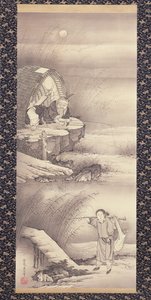 Lu Shang (Taigongwang) c.1775 door Soga Shohaku