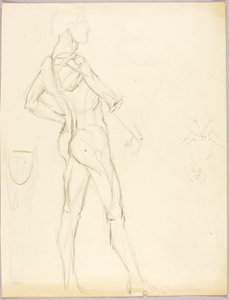 Anatomische studie door Solon H. Borglum