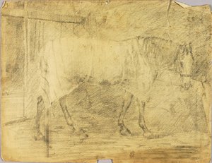 Paard door Solon H. Borglum