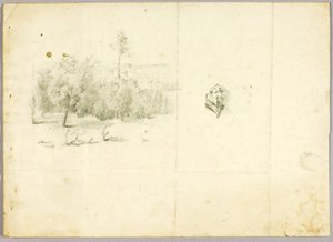 Landschap, Naakt door Solon H. Borglum