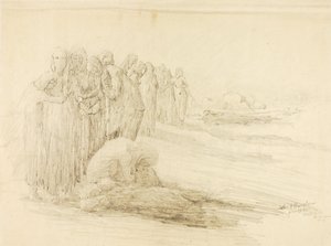 Rouw door Solon H. Borglum