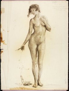 Naakt, Lente door Solon H. Borglum