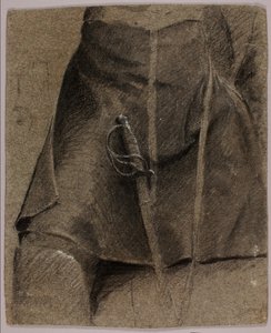 Studie voor ruitermonument door Solon H. Borglum