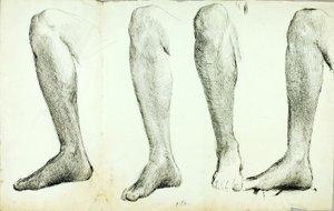 Studie van anatomie, #5 door Solon H. Borglum