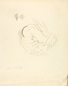 Zwemmer door Solon H. Borglum