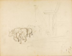 Zonder titel door Solon H. Borglum
