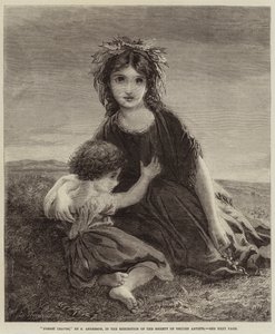 Bosbladeren door Sophie Gengembre Anderson