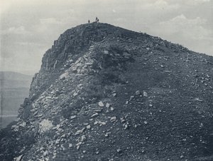 Majuba Hill (zwart-wit foto) door South African Photographer