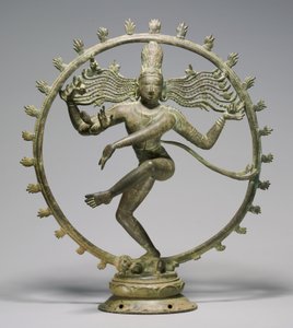 Shiva als Heer van de Dans (Nataraja), Chola-periode, ca. 10e-11e eeuw door South Indian School