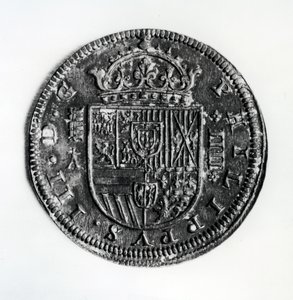 4 Reales munt uit het bewind van Filips III (zilver) door Spanish School