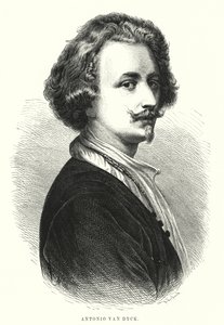 Anthony van Dyck, Vlaamse kunstenaar (litho)