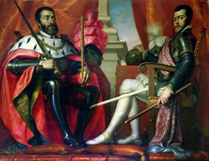 Carlos I (1500-58) en Felipe II (1527-99)