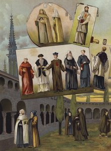 Christelijke religieuze orden, 1500-1600 door Spanish School