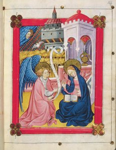 De Aankondiging, uit Uren van de Heilige Maagd Maria