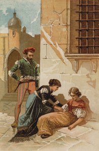Episode in het leven van Sint Vincentius van Paulo door Spanish School