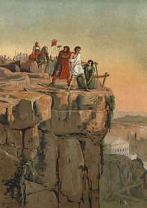 Executie van de Romeinse magiër Lucius Pituanius