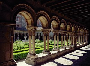 Kloostertuin bij het Las Huelgas-klooster, ca. 1180