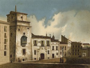 Huis waar Frans I van Frankrijk gevangen zat, Madrid, 1525-1526