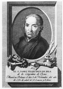 José Francisco de Isla (gravure) door Spanish School