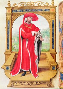 Filips de Goede (1396-1467) Hertog van Bourgondië, oprichter van de Orde van het Gulden Vlies, uit de Statuten van de Toison d
