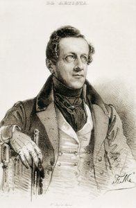Portret van Angel de Saavedra y Ramirez Baquedano, hertog van Rivas