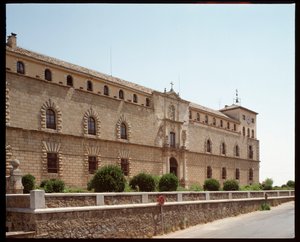 Renaissance kunst: uitzicht op het Hospital de Tavera, 16e eeuw Toledo, Spanje