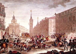 Opstanden tegen Napoleontische Troepen, Madrid, mei 1808