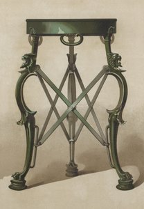 Romeinse bronzen driepoot door Spanish School