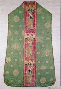 Spaanse kazuifel, ca. 1425-50 (geborduurde zijde)